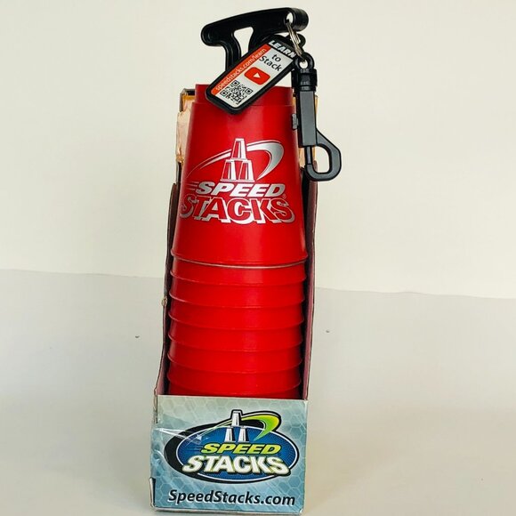 Speed Stacks Competition Cups Authentic Sport Stacking Set -Red Brand New - Picture 10 of 16